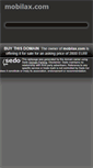 Mobile Screenshot of mobilax.com
